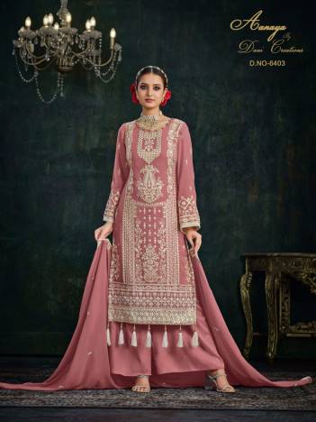 Aanaya Vol 164 By Dani Creation Designer Partywear Salwar Kameez Collection